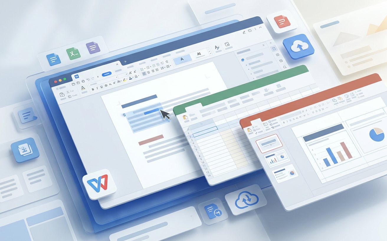 WPS Office 官方下载页面展示